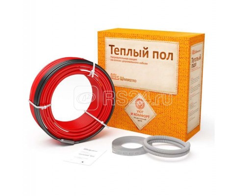 Комплект Теплый пол (кабель) WSS 61.0м/910Вт Warmstad 2208347