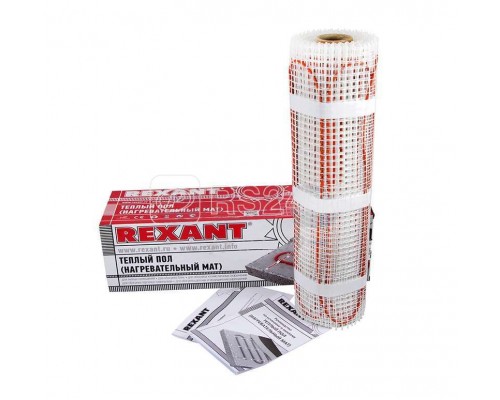 Комплект Теплый пол (мат) Extra S 4.0кв.м (0.5х8.0м) 640Вт двужил. Rexant 51-0508