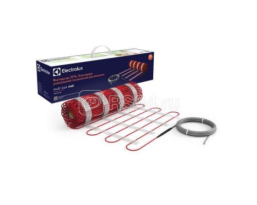 Комплект Теплый пол (мат) двужил. 150Вт/кв.м 450Вт 3-4.1 кв.м MULTI SIZE MAT EMSM 2-150-3 Electrolux НС-1105902