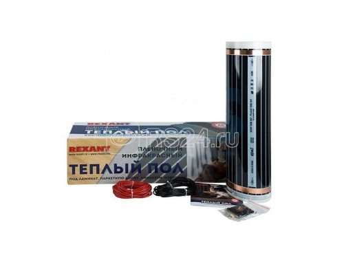 Комплект Теплый пол (пленка) Ultra RXM 220-0.5-2.5 (550Вт/0.5х5м/S обогрева: 2.5кв.м) Rexant 51-0504-4