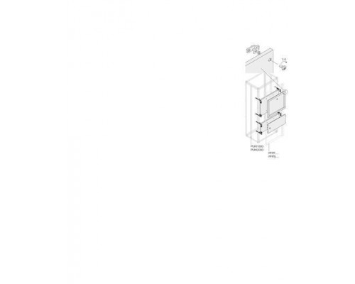 Комплект установочный ОТ315/400 H=450мм W=600мм ABB 1STQ008399A0000