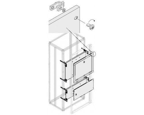 Комплект установочный ОТ 1000/1250/1600 W=800мм ABB 1STQ007448A0000