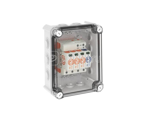 Комплект УЗИП V20-3+NPE в защитном корпусе (Класс II) 280В VG-V20-3+NPE-280 OBO 5095383