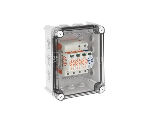 Комплект УЗИП V50-3+NPE в защитном корпусе (Класс I+II) 280В VG-V50-3+NPE-280 OBO 5093596