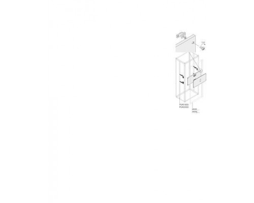 Комплект вертикальный 3хT5 3P фикс. (630A) W=600мм ABB 1STQ001438B0000