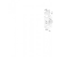 Комплект вертикальный T5 3P втычн. (630A) W=600мм ABB 1STQ001468B0000