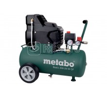Компрессор безмасляный Basic 250-24 W OF 1.5кВт 24л Metabo 601532000