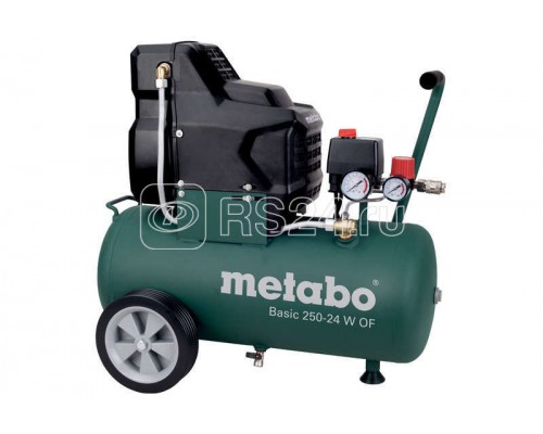 Компрессор безмасляный Basic 250-24 W OF 1.5кВт 24л Metabo 601532000