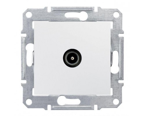 Коннектор TV Sedna проходн. бел. SchE SDN3201221