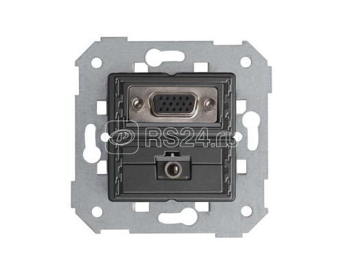 Коннектор VGA HD15 мама + мини-джек 3.5мм Simon82 Detail 7500091-039
