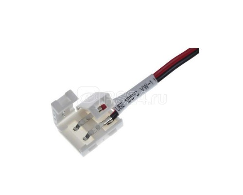 Коннектор питания с джеком для одноцвет. LED лент IP23 10мм NEON-NIGHT 144-101