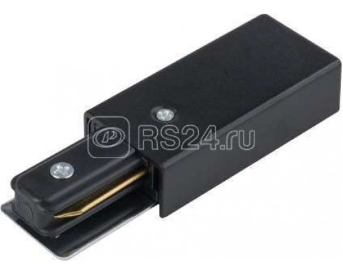 Коннектор шинопровода SC-1B-TL TOP-LINE прямой черн. IN HOME 4690612029351