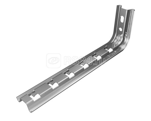 Консоль L-образная безвинтовая 300мм KSLBV200 INOX КМ LO14842