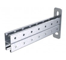 Консоль двойная 41х41мм L500мм нерж. сталь INOX304 DKC IBBD4150C