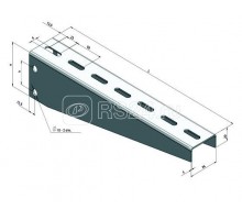 Консоль кабельная КС5-240-2.0 УТ1.5 (S=2.0мм) КЭМЗ 472 542406 14