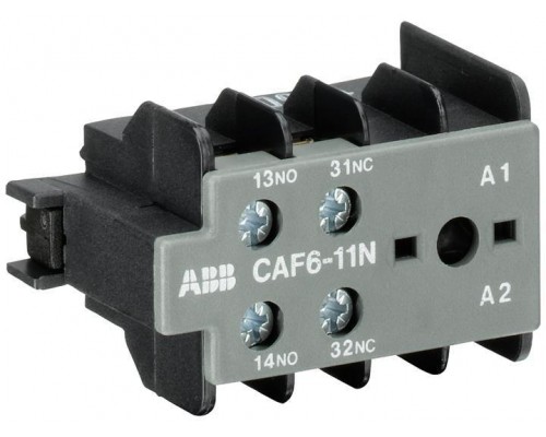 Контакт дополнительный CAF6-11M фронт. уст. для миниконтактров B6 B7 ABB GJL1201330R0004