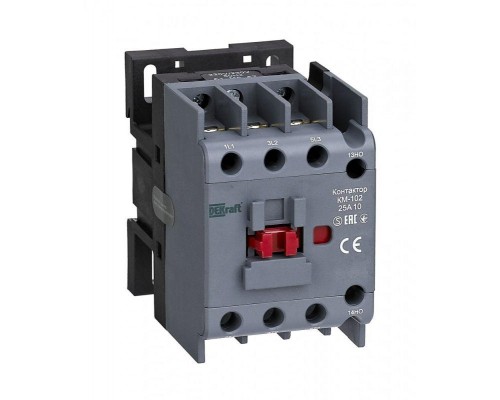 Контактор 25А 220В/230В АС3 АС4 1НЗ КМ-102 SchE 22036DEK