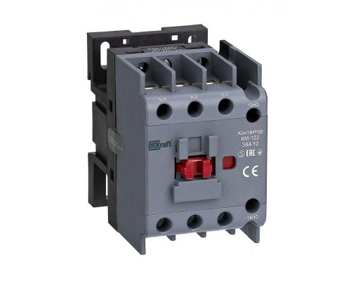 Контактор 38А 24В АС3 АС4 1НЗ КМ-102 SchE 22306DEK