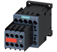 Контактор 3п AC-3 3кВт/400В 2НО+2НЗ 24В DC S00 Siemens 3RT20151FB443MA0