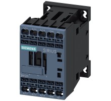Контактор 3п AC-3 3кВт/400В блок-контакт 1НО Siemens 3RT20152AP01