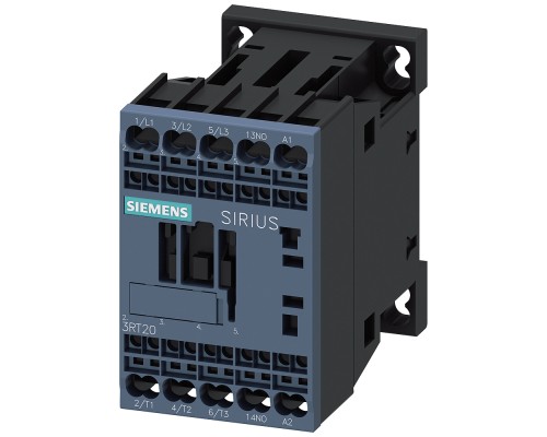 Контактор 3п AC-3 3кВт/400В блок-контакт 1НО Siemens 3RT20152AP01
