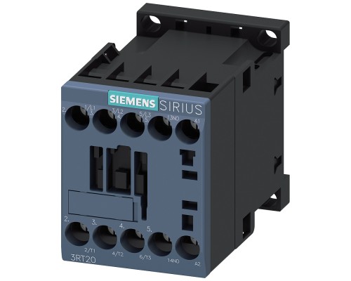 Контактор 3п AC-3 4кВт/400В 1HО S00 Siemens 3RT20161AB01