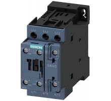 Контактор 3п AC-3 7.5кВт/400В 1НО+1НЗ DC 110V S0 винт. клеммы Siemens 3RT20251BF40