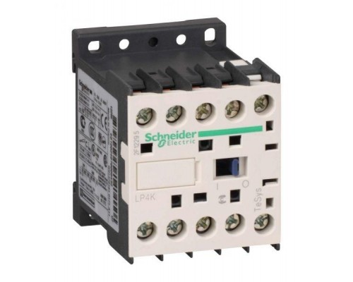 Контактор 4п 20А 4НО AC1 24В DC SchE LP4K09004BW3