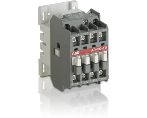 Контактор A9-30-01 (9А AC3) катушка 110В AC ABB 1SBL141001R8401