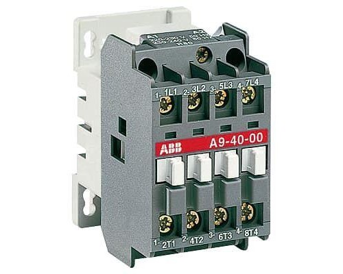Контактор A9-40-00 (9А AC3) катушка 380В AC ABB 1SBL141201R8500