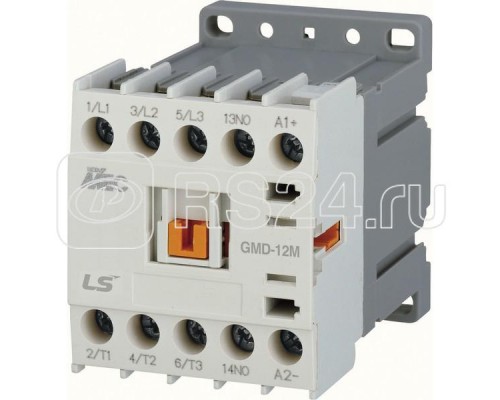 Контактор GMD-12M 5.5кВт 12А 3Р DC24V 3W 1a LSIS 1270025800