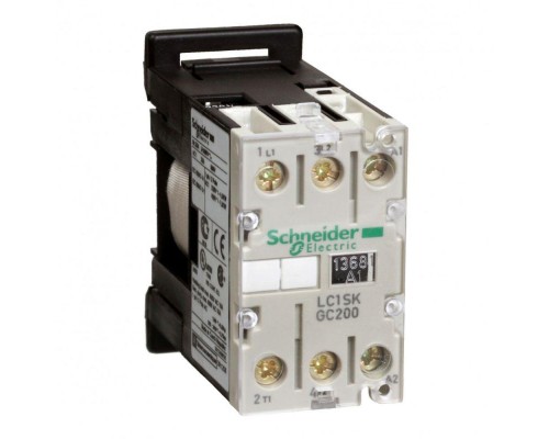 Контактор SKG 2P AC3 6А 230В 50Гц SchE LC1SKGC200P7