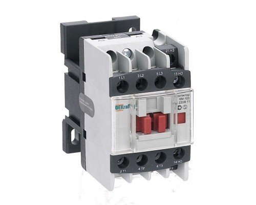 Контактор КМ-103 12А 220В АС3 1НО+1НЗ SchE 22108DEK