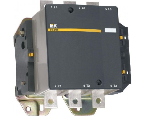 Контактор КТИ-6400 400А 230В/АС3 ИЭК KKT60-400-230-10