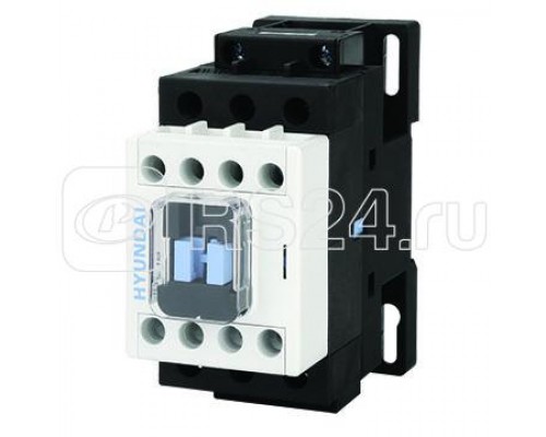 Контактор магнитный HGC18 11NS D24 18А 7.5кВт при АС3 (380-440В) Кат. 24В DC 1НО+1НЗ HYUNDAI 13.01.01.000539