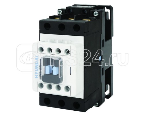 Контактор магнитный HGC65 22NS X220 65А 30кВт при АС3 (380-440В) кат. 220В AC 2НО+2НЗ HYUNDAI 13.01.01.000522