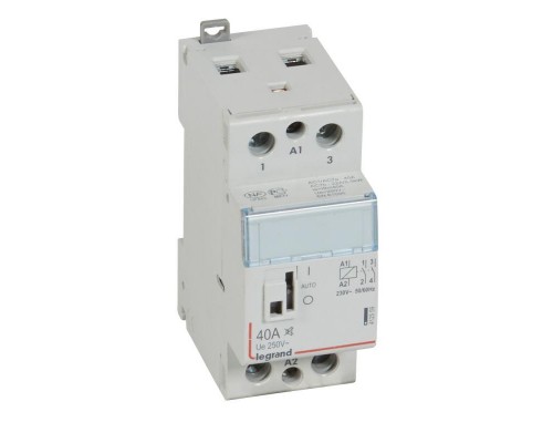 Контактор мод. 230В 2НО 40А бесш. с ручкой CX3 Leg 412559