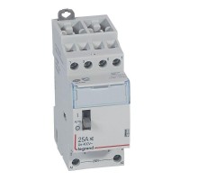 Контактор мод. 230В 4НО 25А бесш. с ручкой CX3 Leg 412561