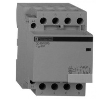 Контактор модульный 4п (4НЗ) 63А цепь управления 24В 50Гц SchE GC6304B5