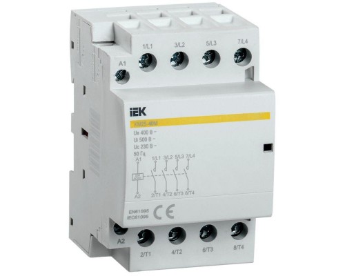 Контактор модульный КМ25-40М AC/DC ИЭК MKK21-25-40