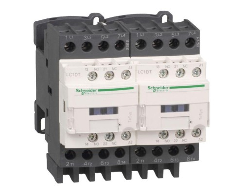 Контактор реверсивный 4п АС1 40А НО+НЗ125В DС SchE LC2DT40GD
