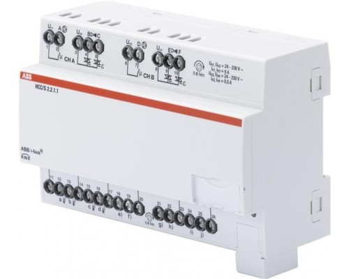 Контроллер HCC/S2.2.1.1 распред. узла с 3х точечным управлением 2-кан. канальный ABB 2CDG110220R0011