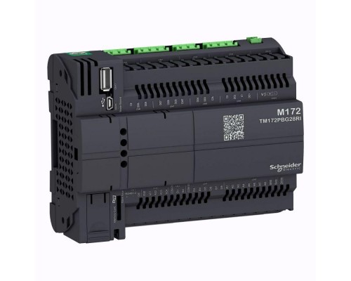 Контроллер M172 производит. без дисплея 28 I/O Eth 2 RS485 изол. SchE TM172PBG28RI