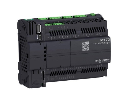 Контроллер M172 производит. без дисплея 42 I/O Eth 2 RS485 изол. SchE TM172PBG42RI