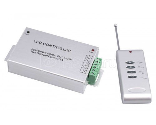 Контроллер RGB ZC-2000RC 12В 3х4А=144Вт (RF) JazzWay 3327392