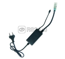 Контроллер ULC-N20-RGB BLACK для управления светодиод. многоцветными RGB лентами ULS-5050 220В с пультом ДУ Uniel 10800