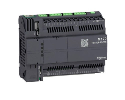 Контроллер логический програм. М172 без дисплея 28 I/O Eth 2MB SchE TM172PBG28R