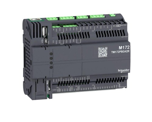 Контроллер логический програм. М172 без дисплея 42 I/O Eth 2MB SchE TM172PBG42R