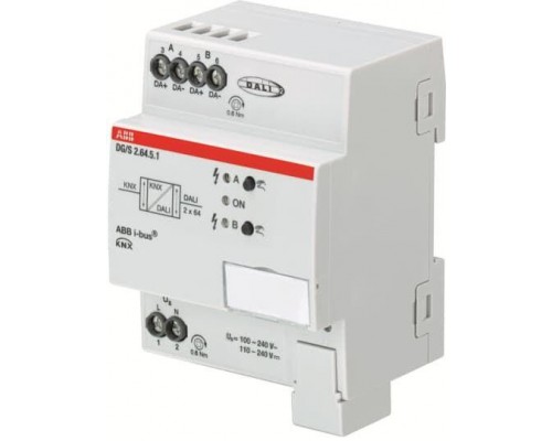 Контроллер освещения DG/S2.64.5.1 DALI 2 канала ABB 2CDG110274R0011