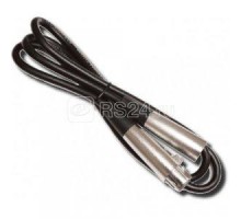 Корд микрофонный XLR (штекер) - XLR (розетка) 1.5м MC-093/1.5 077133